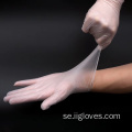 Engångsarbeten för arbetsskydd elastisk handskar mjuka pvc -handskar